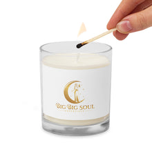 Load image into Gallery viewer, Glass jar soy wax candle